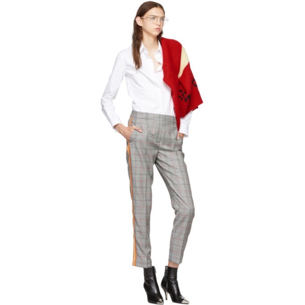 Calvin Klein 205W39NYC | Plaid Trousers